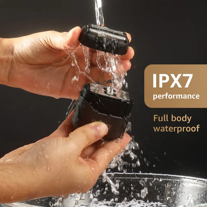 Mini Electric Foil Shaver For Precise Grooming