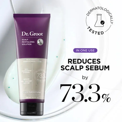 Hair Thickening Serum Set – Prebiotic Scalp Revitalizing Treatment For Advanced Hair Thinning Control