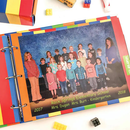 All-In-One School Memory Keeper Binder & Digital Photo Scrapbook Set