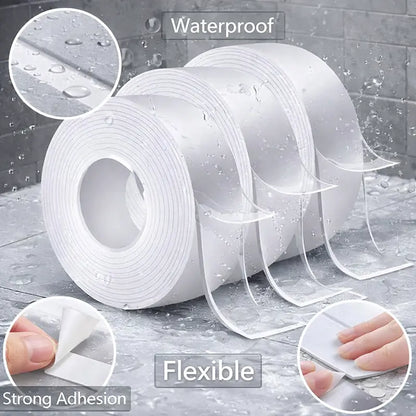 Ultra-Strong Heavy Duty Double-Sided Nano Grip Tape – Washable, Removable & Residue-Free