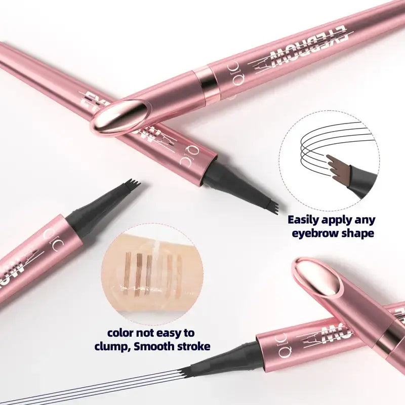 Get Natural Microbladed Brows in Seconds with 4-Tip Eyebrow Pen