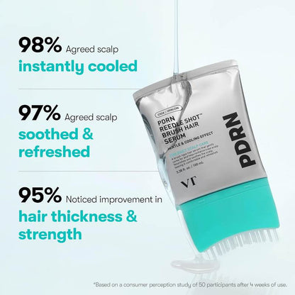 Deep Scalp Care Brush Hair Serum – Cooling, Revitalizing & Non-Greasy