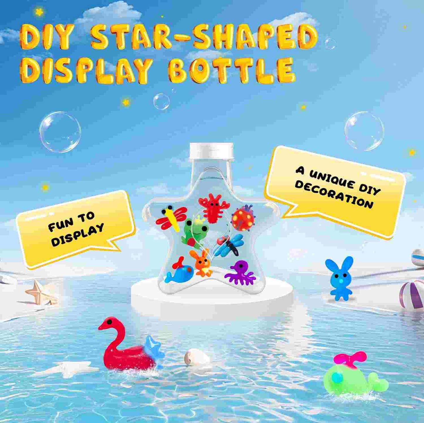 Magic Glow Water Elf Toy Kit - Creative Screen-Free Fun For Kids