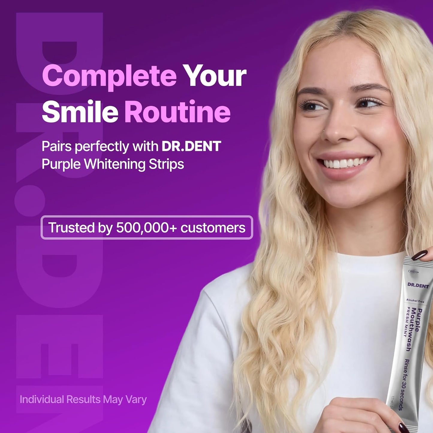 【Limited Time Buy 3 Get 1 Free】30-Second Purple Mouthwash Sachets