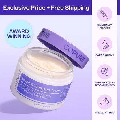 Visibly Firm & Tighten Loose Arm Skin