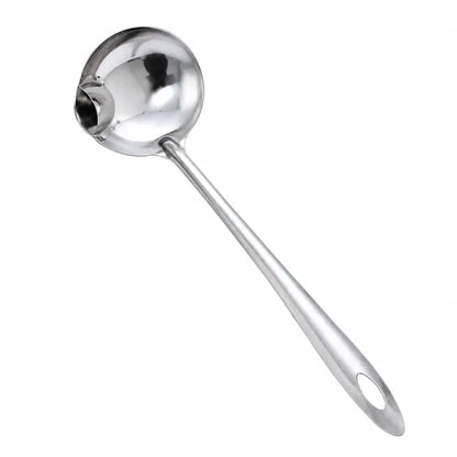 Instant Oil Separator Ladle: Clear Healthy Soup in Seconds