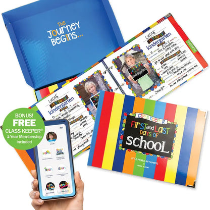 All-In-One School Memory Keeper Binder & Digital Photo Scrapbook Set