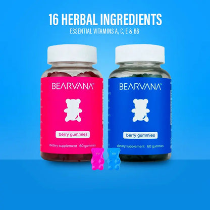 Natural 16-Herb Women's Wellness & Vitality Gummies