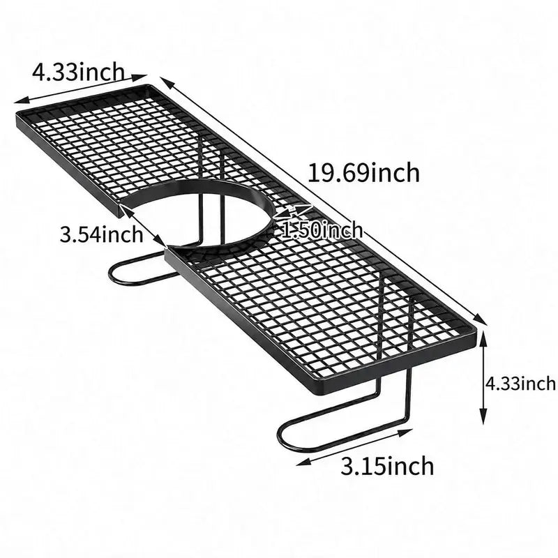 No-Drill Over-the-Faucet Storage Shelf for Instant Countertop Organization