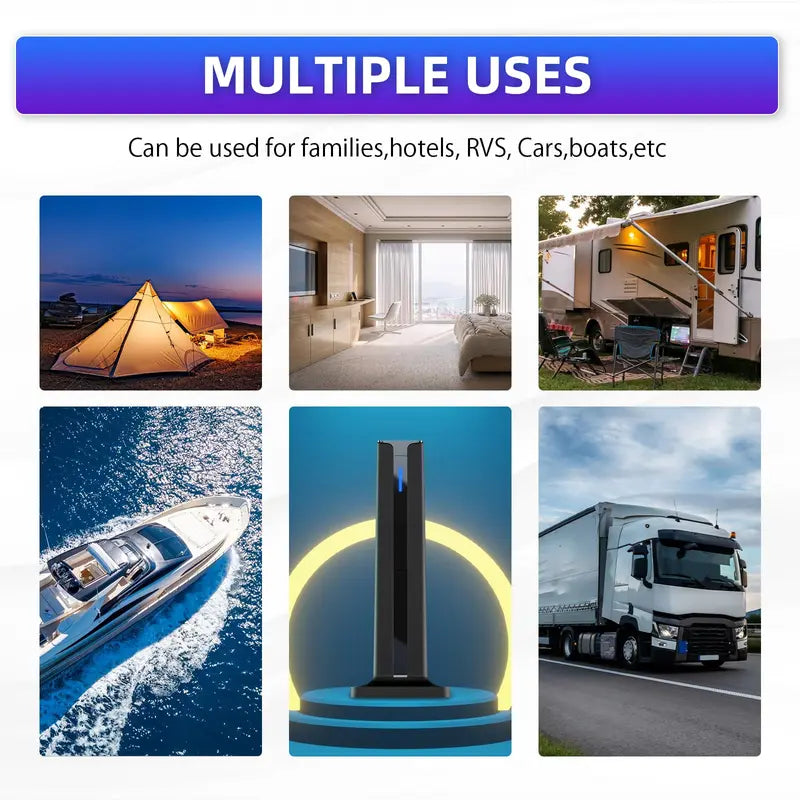 4K Ultra-HD Long Range Indoor Digital TV Antenna