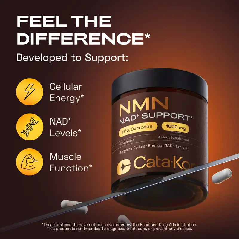 Boost NAD+ & Vitality Fast with Premium NMN 1000mg