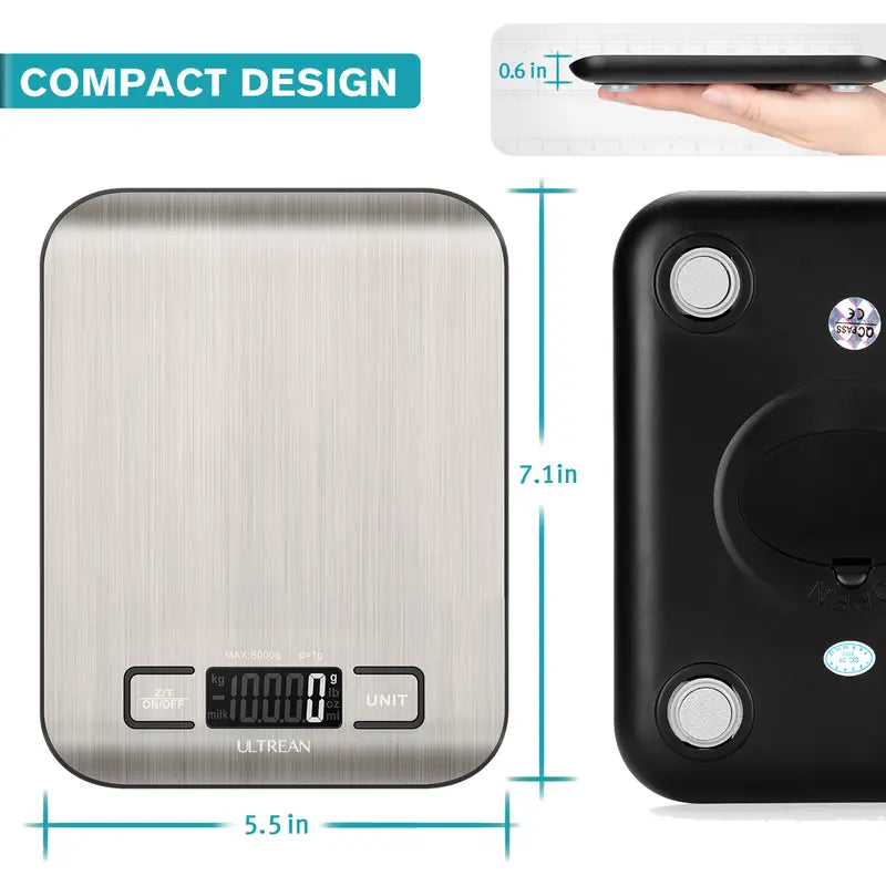 Ultra-Precision Digital Kitchen Food Scale