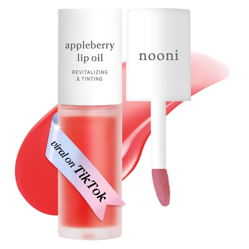 Lip Oil – Rich Apple Seed Mechanism For Non-Sticky High-Shine Hydration
