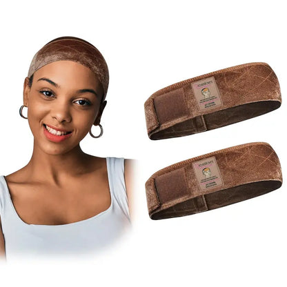 Secure Your Wig All Day With Non-Slip Breathable Velvet Grip Band