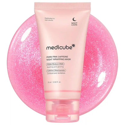 Overnight Wrapping Mask – PDRN & Pink Caffeine Tech For Instant Depuffing & Glass Skin Glow