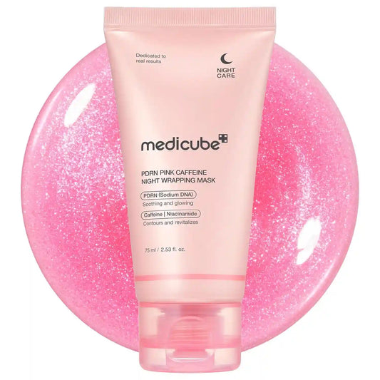 Overnight Wrapping Mask – PDRN & Pink Caffeine Tech For Instant Depuffing & Glass Skin Glow