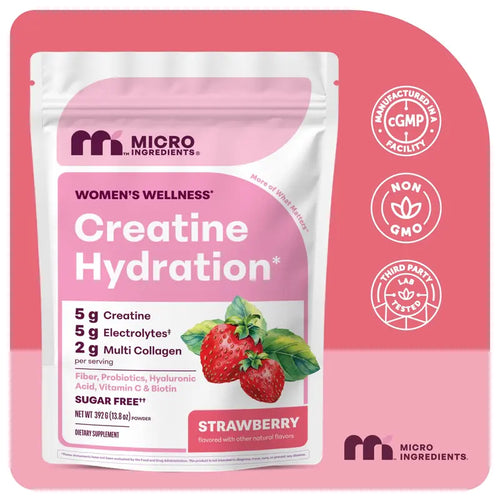 Ultimate All-In-One Women’s Creatine Hydration Powder for Daily Energy, Recovery, and Youthful Glowing Skin