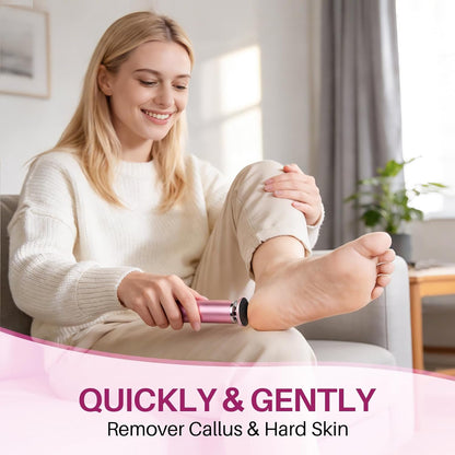 Electric Foot File - Professional Salon-Grade Pedicure at Home