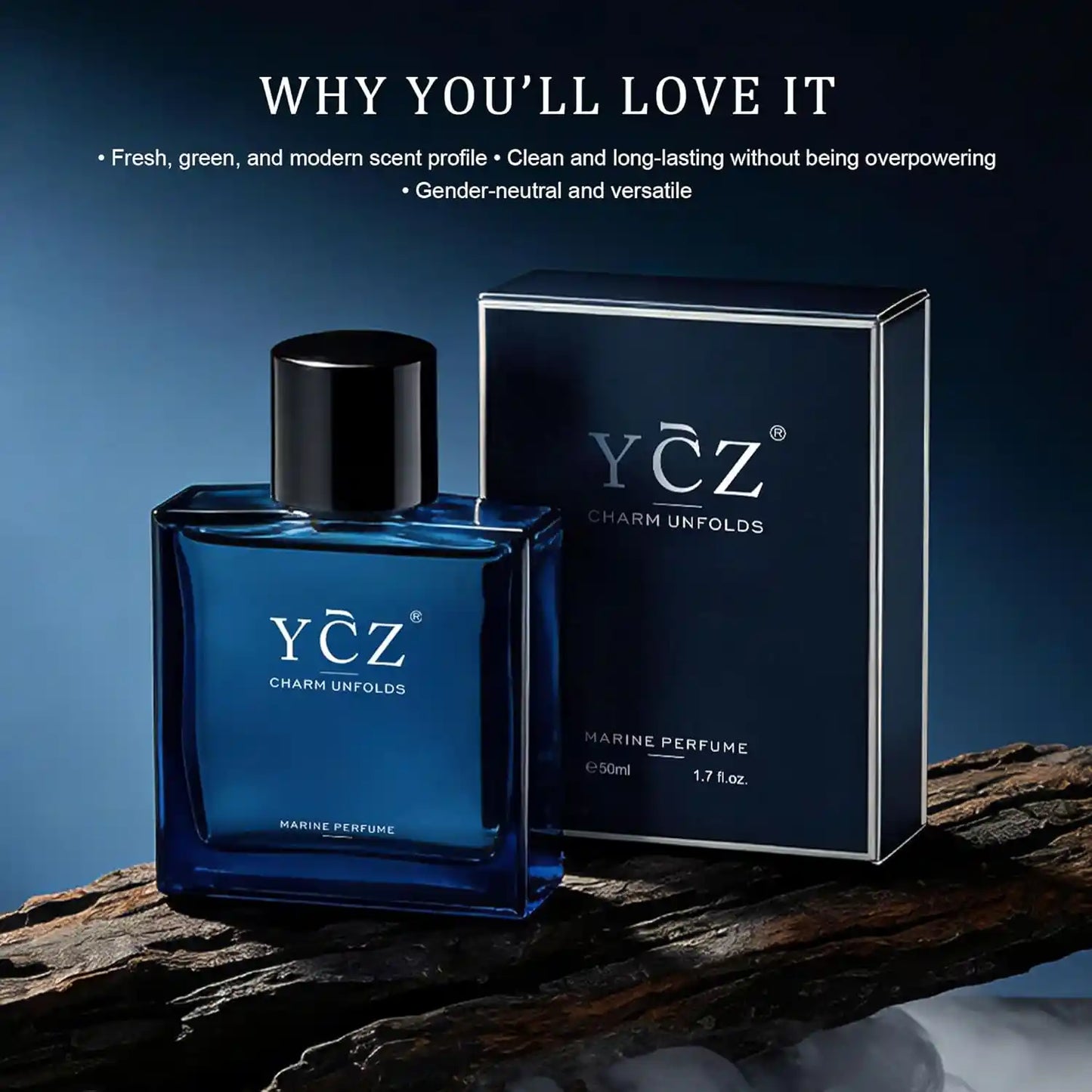 Unleash All-Day Marine Magnetism with Midnight Marine Parfum to Command Instant Attention Anywhere