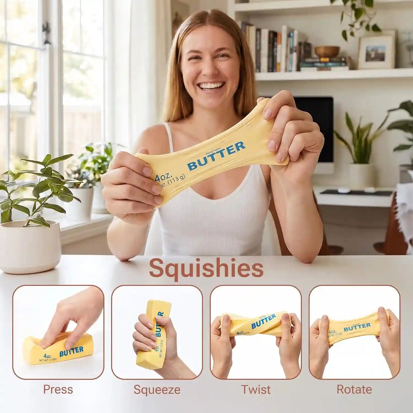 Crunchy Butter Bar For Instant Stress Relief & Relaxing Sensory Play