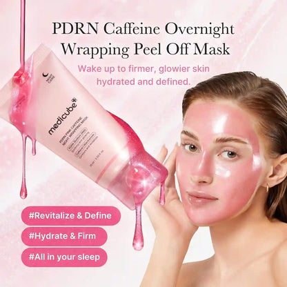 Overnight Wrapping Mask – PDRN & Pink Caffeine Tech For Instant Depuffing & Glass Skin Glow