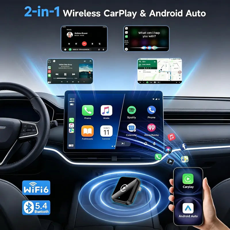 Upgrade  Wireless CarPlay Connectivity for Effortless Hands-Free Driving Every Single Trip