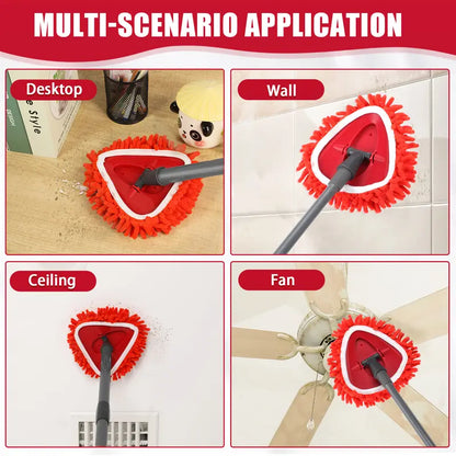 Transform Your Mop Into a High-Reach Duster and Trap Dust Instantly Without Any Hassle