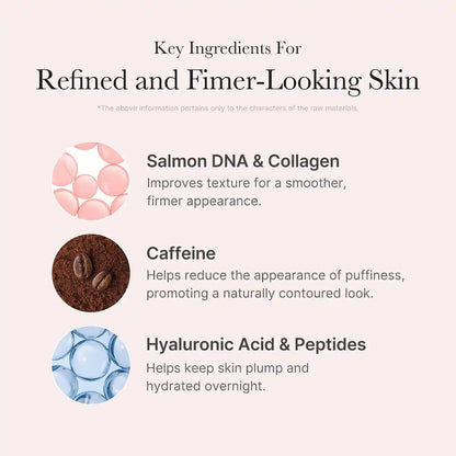 Overnight Wrapping Mask – PDRN & Pink Caffeine Tech For Instant Depuffing & Glass Skin Glow