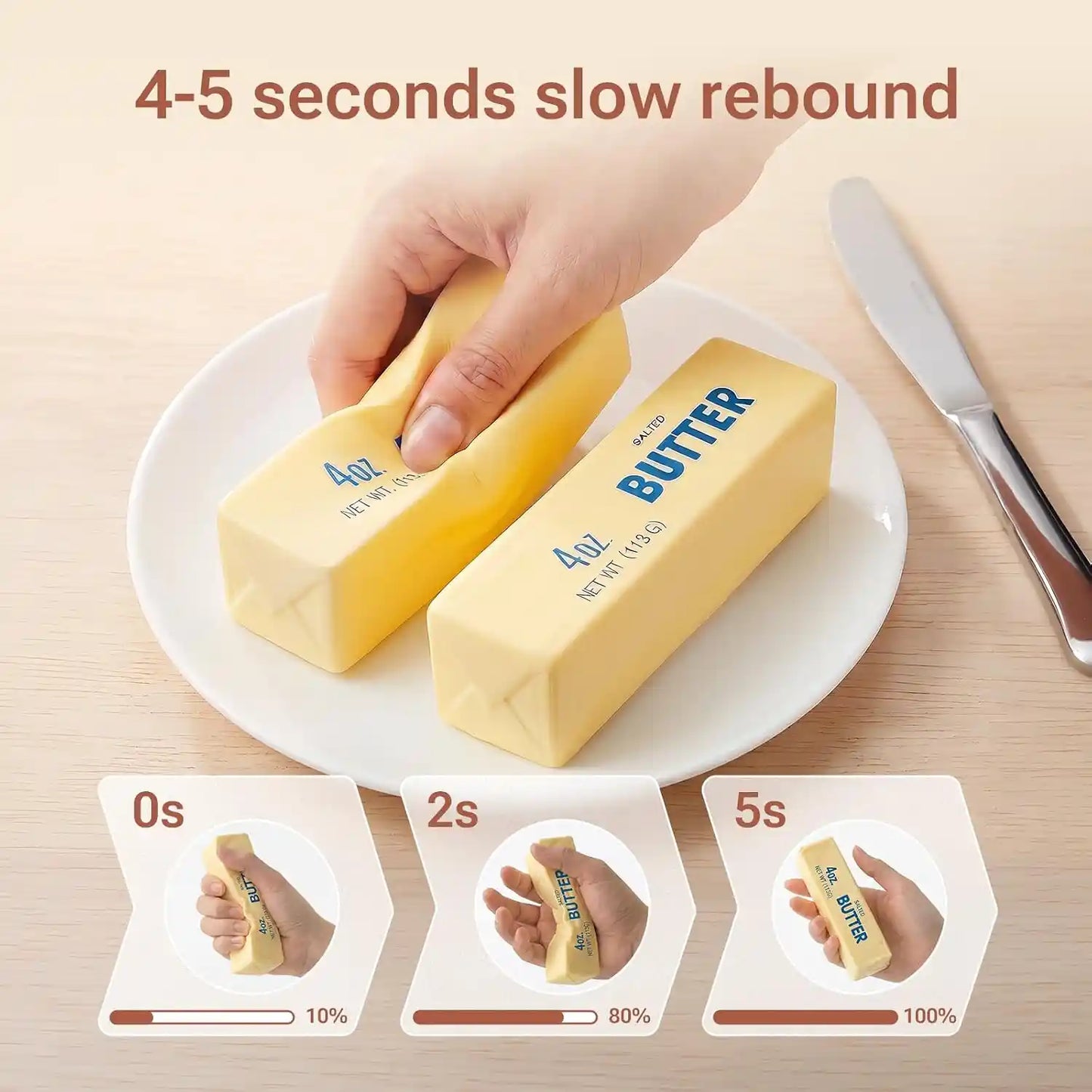 Crunchy Butter Bar For Instant Stress Relief & Relaxing Sensory Play