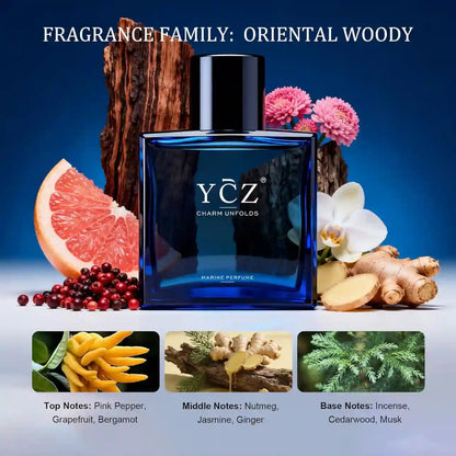 Unleash All-Day Marine Magnetism with Midnight Marine Parfum to Command Instant Attention Anywhere