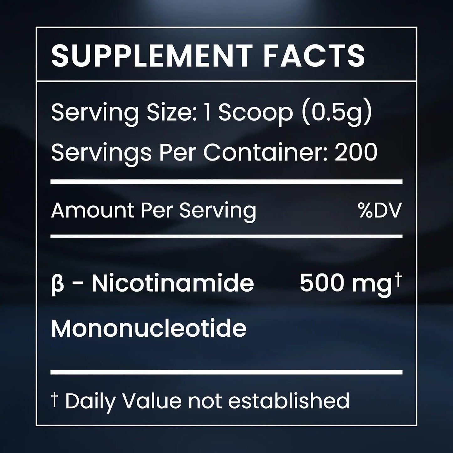 Instant NAD+ Elevation - Fast-Dissolving Pure NMN Powder For Peak Daily Vitality