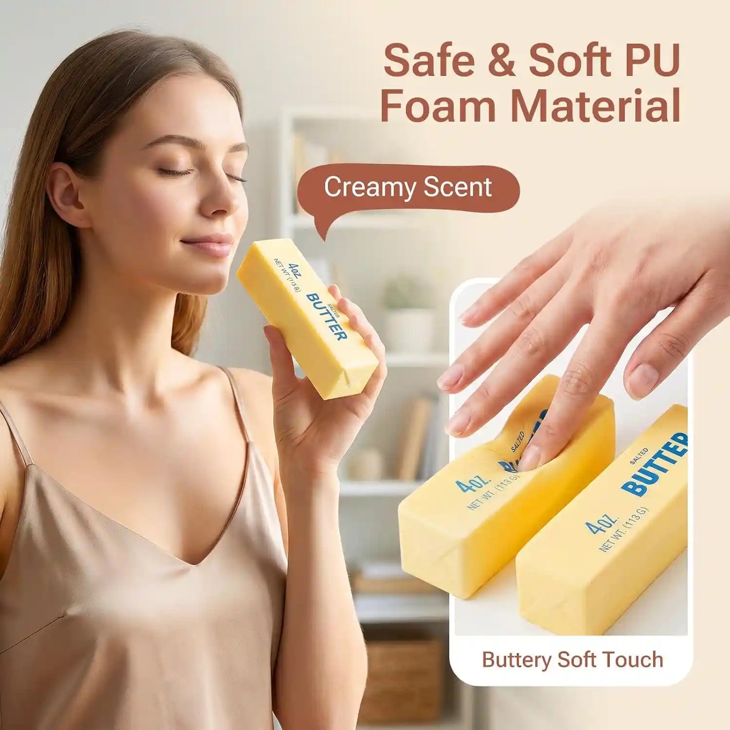 Crunchy Butter Bar For Instant Stress Relief & Relaxing Sensory Play