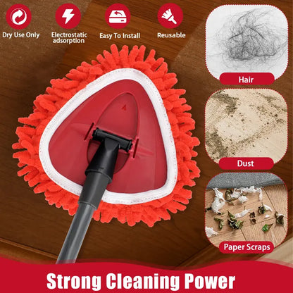 Transform Your Mop Into a High-Reach Duster and Trap Dust Instantly Without Any Hassle