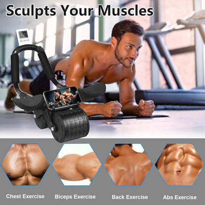2026 Upgraded Ab Roller Wheel | Shred Belly Fat Faster With Automatic Rebound Control