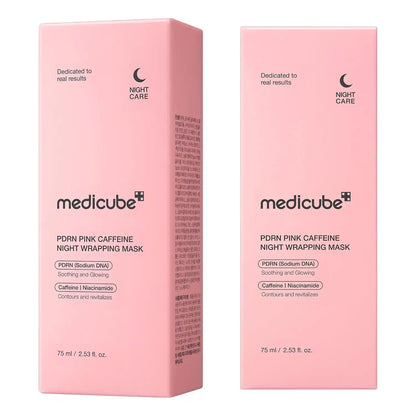 Overnight Wrapping Mask – PDRN & Pink Caffeine Tech For Instant Depuffing & Glass Skin Glow