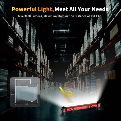 Under-Hood Work Light – 3000LM Magnetic 360° Base For Hands-Free Engine Repair