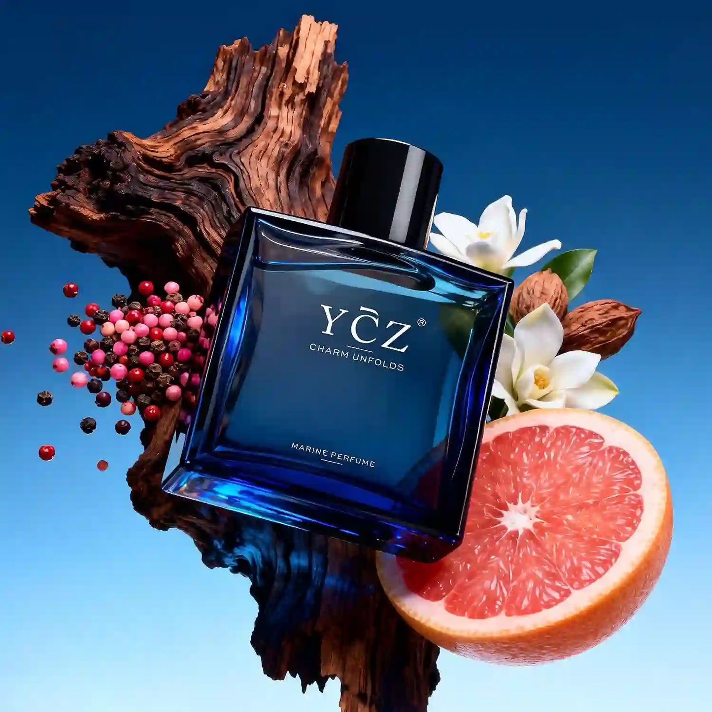 Unleash All-Day Marine Magnetism with Midnight Marine Parfum to Command Instant Attention Anywhere