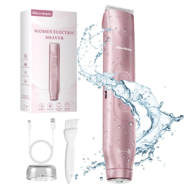 Painless Electric Trimmer Delivers Silky Smooth Skin Without Any Cuts Or Hair Pulling