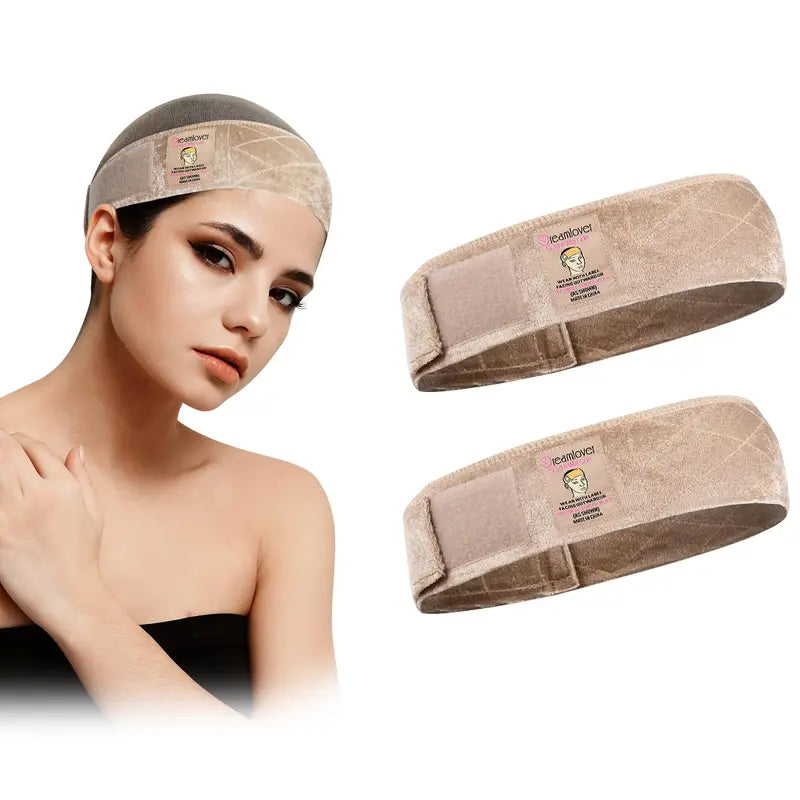 Secure Your Wig All Day With Non-Slip Breathable Velvet Grip Band
