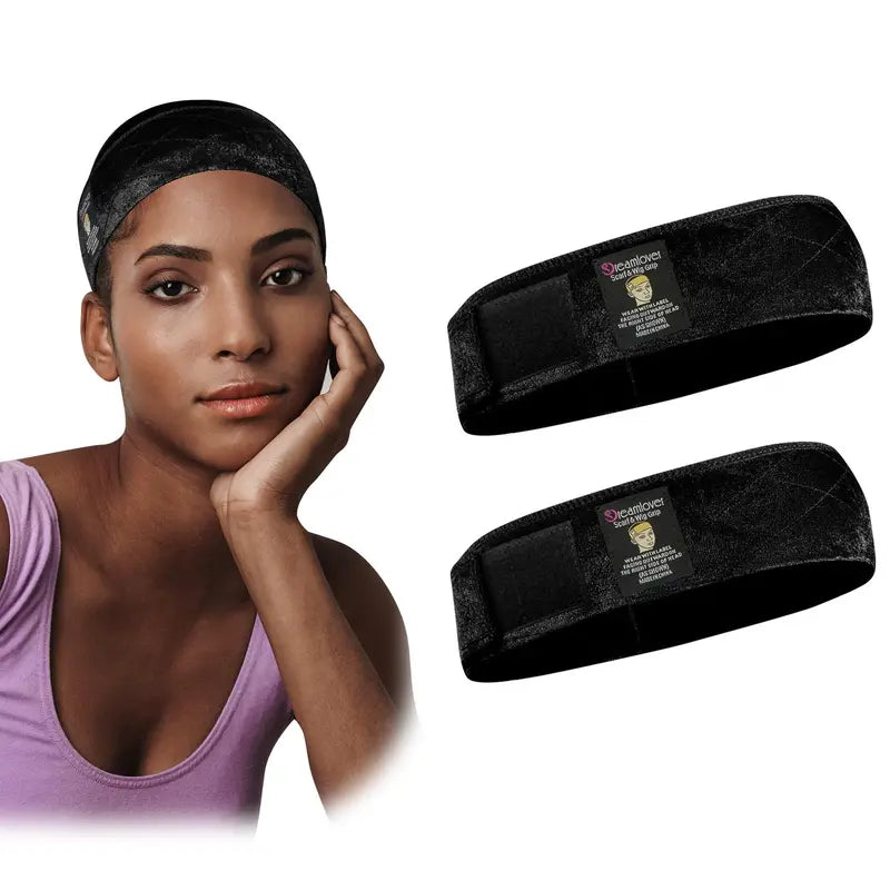 Secure Your Wig All Day With Non-Slip Breathable Velvet Grip Band
