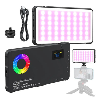 RGB Portable Full-Color LED Video Light