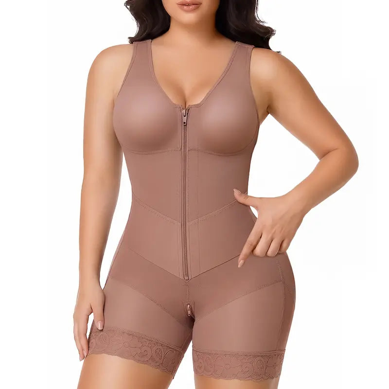 Instant Tummy Control Body Shaper & V-Shape Waist Sculpting Bodysuit