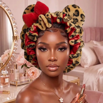 Satin Silk Bonnet for Frizz-Free Curly Hair Protection