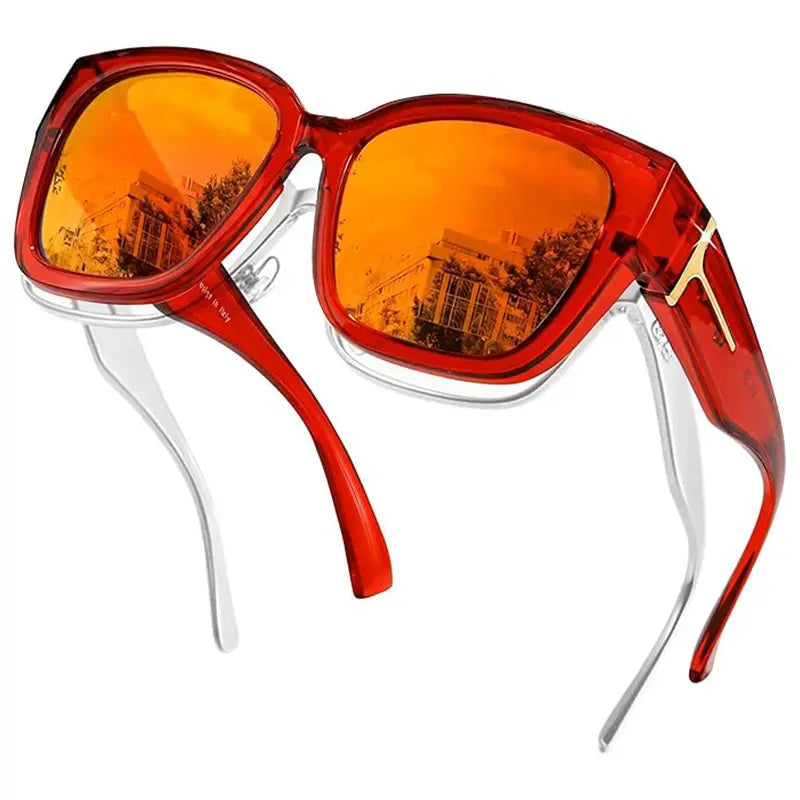 Oversized Fit Over Prescription Polarized Sunglasses For Men & Women
