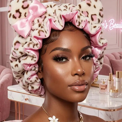 Satin Silk Bonnet for Frizz-Free Curly Hair Protection