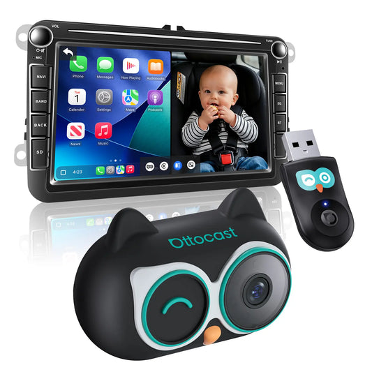 Wireless CarPlay Baby Camera – On-Dash Screen Sync For Safer Driving