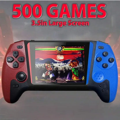 Retro Handheld Game Console with 500 Classic Games & 3.5" Screen