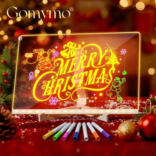 Glowing LED Drawing Board For Creative Illuminated Doodling