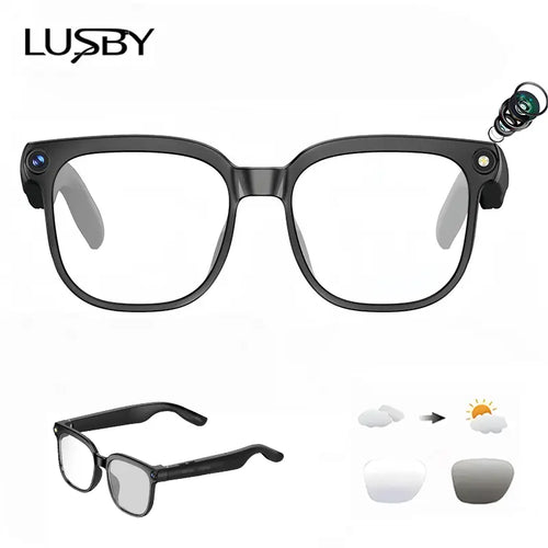 Smart AI Camera Glasses – 4K POV Recording With Translation, Voice AI & Object Recognition