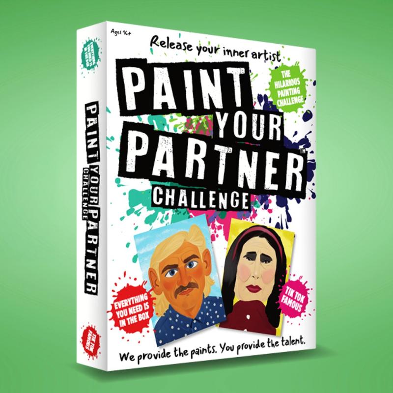 Date Night Paint-Your-Partner Challenge Kit for Couples